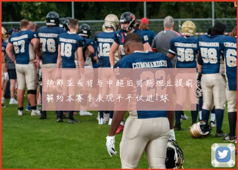 热那亚或将与中超旧将斯坦丘提前解约本赛季表现平平仅进1球